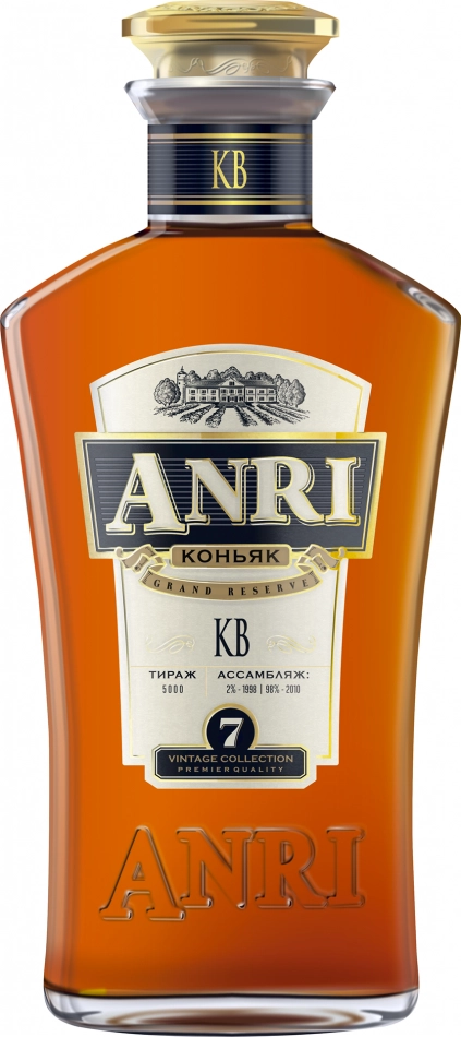 Коньяк Fanagoria ANRI   7 year  500 мл