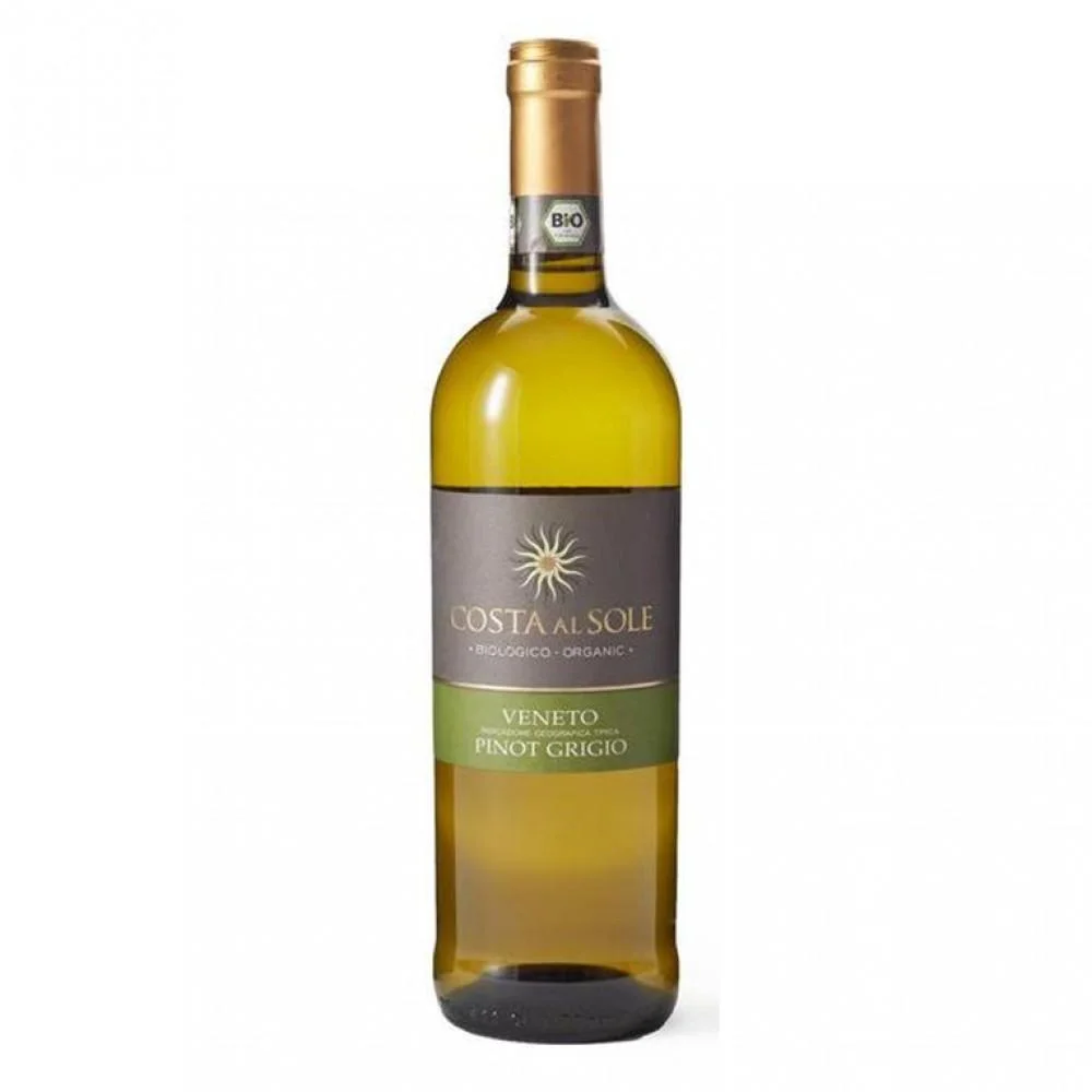 Вино  Costa al Sole Pinot Grigio Veneto  Коста аль Соле Пино Гриджио Венето 2018 750 мл