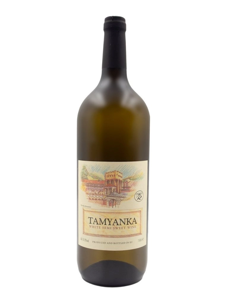 Вино Tamyanka ВИНПРОМ Тамянка белое полусладкое 1500 мл