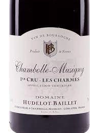 Вино DOMAINE Hudelot Baillet Chambolle-Musigny 1er Cru "Les Charmes"  red  2017 750 мл