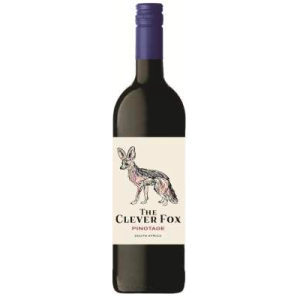 Вино Clever Fox Pinotage Western Cape Wo Badsberg  2021 750 мл