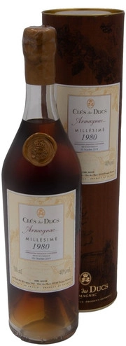 Арманьяк Armagnac Cles des Ducs  Millesime    1980   700 мл