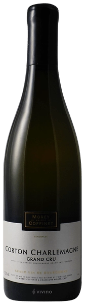 Вино  Domaine Morey-Coffinet, Corton-Charlemagne Домен Мори-Коффине, Кортон Шарлемань Гран Крю   2018  750 мл