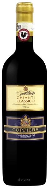 Вино Coppiere   Chianti Classico   2021  750 мл  13%