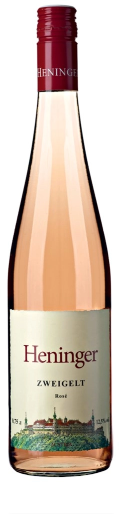 Вино  Weingut Heninger  Bergkonig  Zweigelt Rose  Niederösterreich  2020  750 мл