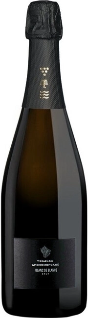 Игристое вино Усадьба Дивноморское Блан де Блан Брют 2020 375 мл