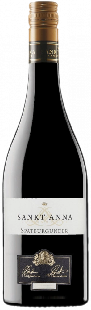 Вино Weingut Lergenmuller, Sankt Anna Spatburgunder Pfalz, Вайнгут Лергенмюллер, Санкт Анна Шпетбургундер Пфальц 2018 750 мл