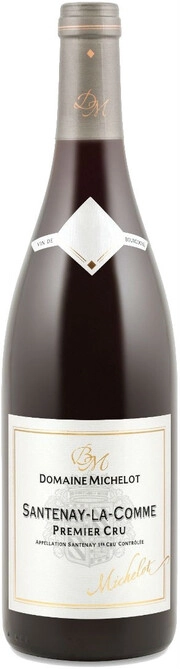 Вино Domaine Michelot  Santenay-la-Comme Premier Cru AOC  2018 750 мл
