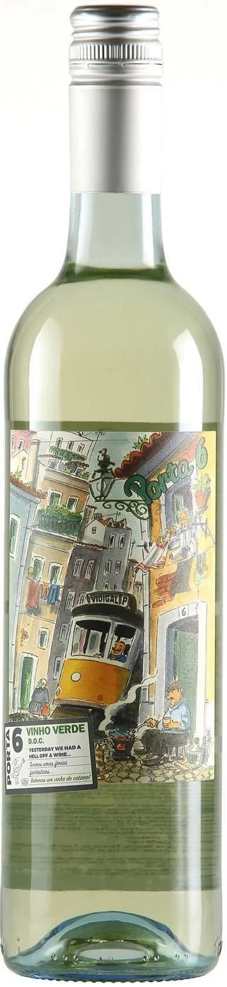 Вино Vidigal Wines, "Porta 6", Vinho Verde DOC, Видигал Вайнс, "Порта 6", Виньо Верде, бел. п/сух.750 мл