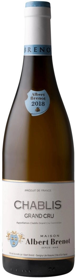 Вино Doudet Naudin Albert Brenot Chablis Grand Cru AOC  2018 750 мл