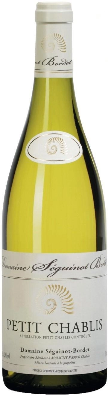 Вино Domaine Seguinot-Bordet Petit Chablis AOC  2019 750 мл