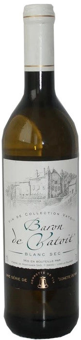 Вино  Baron de Vatoit  Blanc Sec  Барон де Ватуа Белое сухое 750 мл