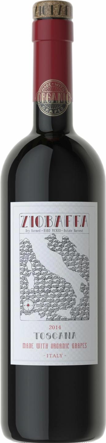 Вино Ziobaffa Toscana Biologico IGT Зиобаффа Тоскана Биолоджико IGT 750 мл