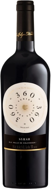 Вино Luis Felipe Edwards  360° Syrah Луис Фелипе Эдвардс  360° Сира красное сухое 2017 750 мл