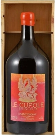 Вино Tenuta di Trinoro  Le Cupole  Toscana IGT  Ле Куполе в деревянной коробке  2020  3000 мл  15%