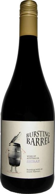 Вино "Bursting Barrel" Shiraz  0,75л
