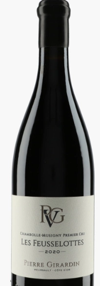 Вино Domaine Pierre Girardin Chambolle Musigny 1er Cru Les Feusselottes    2020 750 мл  14%