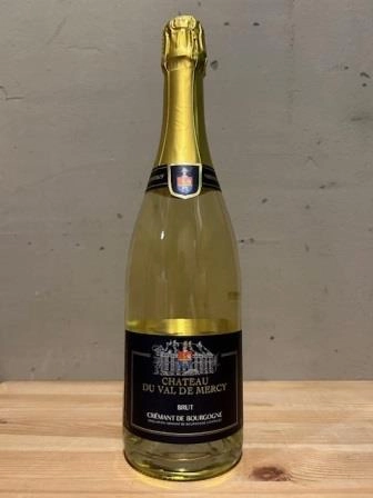 Игристое Вино Château du Val de Mercy CRÉMANT DE BOURGOGNE BRUT  2020  750 мл