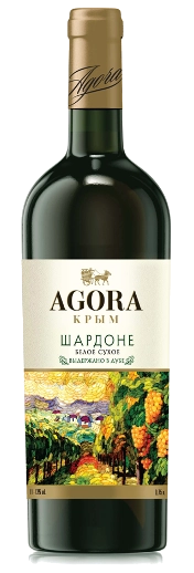 Вино Агора Шардоне 750 мл