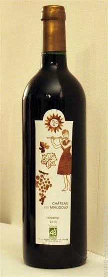 Вино  Château Les Millaudes Bergerac Шато Ле Мийод Бержерак   2015 750 мл