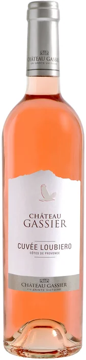 Вино Chateau Gassier, "Cuvee Loubiero", Cotes de Provence AOP, "Кюве Лубьеро", 2012, 0.75 л