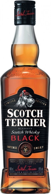 Виски  Scotch Terrier Black   500 мл
