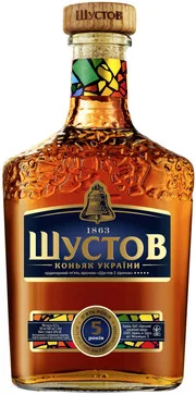 Коньяк пятилетний  Шустов 500 мл