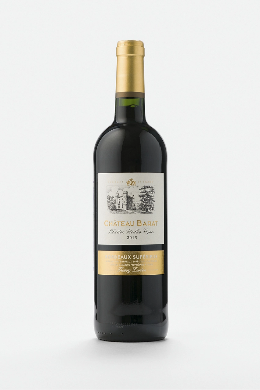 Вино Chateau Barat Bordeaux Superieur AOC 750