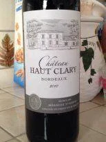 Вино Chateau Haut Clary, Шато О Клари сух.кр 0,75л 12%