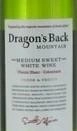 Вино Dragon's Back Mountain Chenin Blanc-Colombard  semi sweet  750 мл