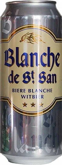 Пиво Karlsberg Blanche de St San Witbier Карлсберг Бланш де Сант Сан 500 мл