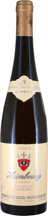 Вино Zind-Humbrecht  Riesling Heimbourg  Alsace AOC Зинд-Умбрехт  Хеймбург  Рислинг  2016 750 мл