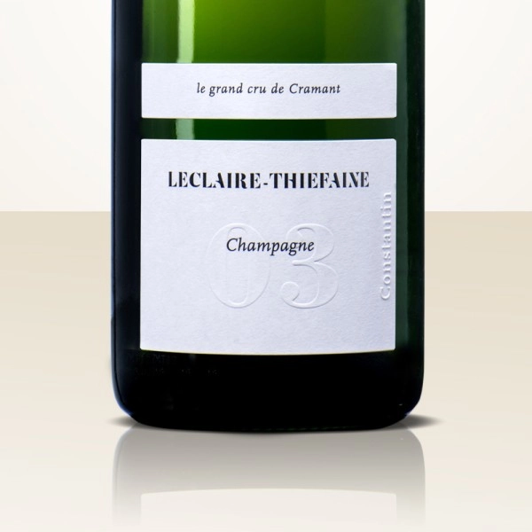 Игристое вино Leclaire Thiefaine Cuvée 03 Constantin Grand Cru de Cramant 2016 750 мл 12,5%