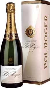 Игристое вино  Pol Roger   Rich  gift box  750 мл