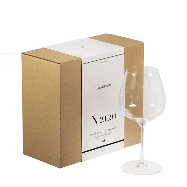 Набор  из 2-х бокалов  для   вина   Markthomas Double Bend Red Expression  МаркТомас, Дабл Бенд Ред Экспрешн    660 мл