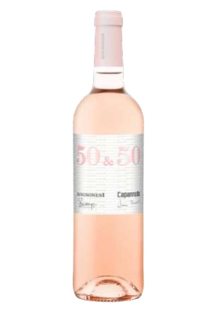 Вино Avignonesi 50 & 50  Toscana IGT rose wooden box  2021 750   мл