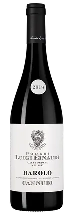 Вино Poderi Luigi Einaudi Barolo Cannubi  2019 750 мл 14,5%