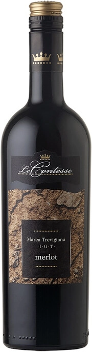 Вино Le Contesse  Merlot  Ле Контессе Мерло  2021   750 мл 12 %