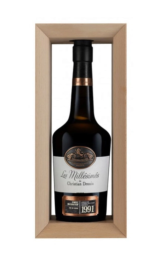 Кальвадос Christian Drouin Pays d'Auge gift box 1991 700 мл