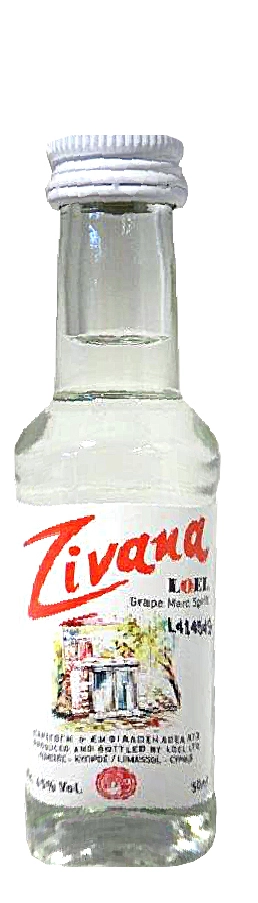 Водка LOEL LTD  «ZIVANA»    45%  0,05Л