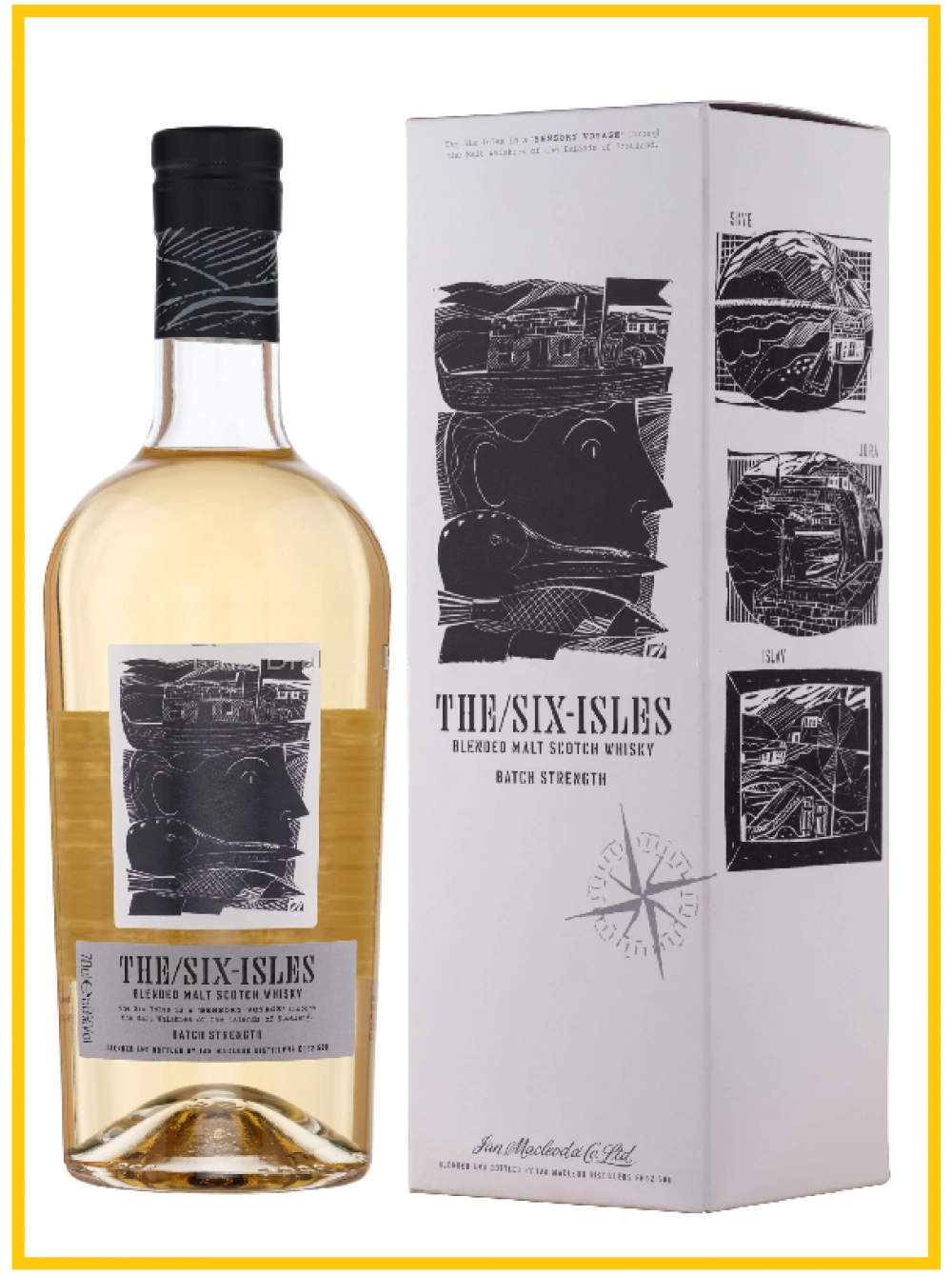 Виски The Six Isles Batch Strength gift box  700 мл