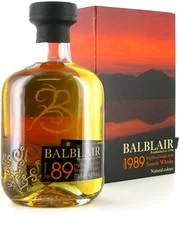 Виски "Balblair", 1989, gift box"  "Балблэр", 1989, в подарочной коробке, 700 мл