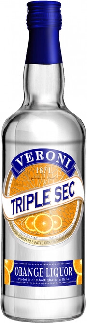 Ликер   Giarola Savem  Veroni  Triple Sec  700 мл
