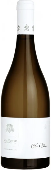 Вино  Chateau La Martinette Clos Blanc Cotes de Provence AOP  Шато Ля Мартинетт  Кло Блан 750 мл
