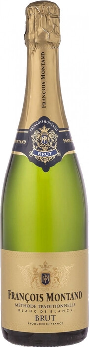 Игристое вино  Francois Montand  Brut Blanc de Blancs   750 мл