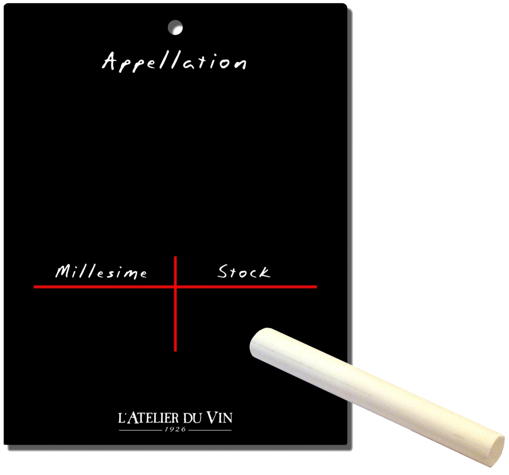 10 карточек для хранения бутылок в погребе L'Atelier du Vin Ardoises de cave Ателье дю Ван 10 карточек для хранения бутылок в погребе Ардуаз де кав