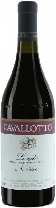 Вино  Cavallotto Langhe Nebbiolo Кавалотто  Ланге Неббиоло  750 мл