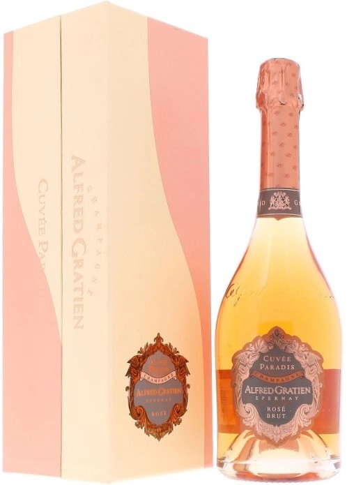 Шампанское Alfred Gratien Cuvee Paradis Rose Brut Champagne AOC gift box  2013 750 мл