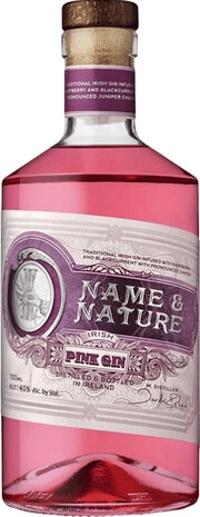 Джин Name & Nature Pink  700 мл