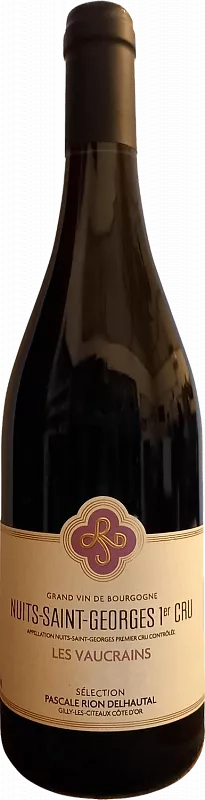 Вино Les Vaucrains Nuits-Saint-Georges 1er Cru AOC Pascale Rion Delhautal  ЛЕ ВОКРЕН НЮИ-СЕН-ЖОРЖ ПРЕМЬЕ КРЮ AOC ПАСКАЛЬ РИОН ДЕЛОТАЛЬ 2016 750 мл